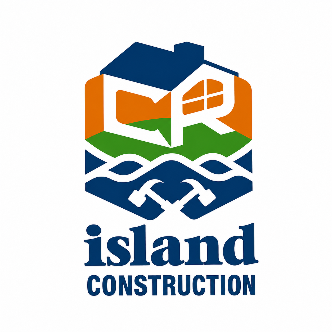 CR Island Construction logo